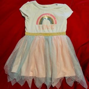💛 Toddler Rainbow dress